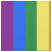 RAINBOW FLAG FLAG FARBEN + Ihre Ideen Stoff (Nahaufnahme)