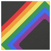 RAINBOW FLAG FLAG FARBEN + Ihre Ideen Stoff (Nahaufnahme)