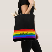 RAINBOW FLAG FLAG FARBEN + Ihre Ideen Tasche (Von Nahem)