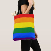 RAINBOW FLAG FLAG FARBEN + Ihre Ideen Tasche (Von Nahem)