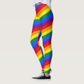 RAINBOW FLAG FLAG FARBEN Streifen + Ihre Ideen Leggings (Links)