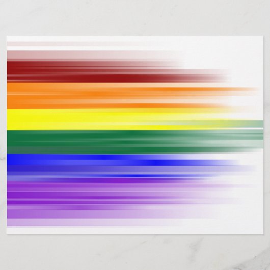 Rainbow Flag Flyer (Vorne)