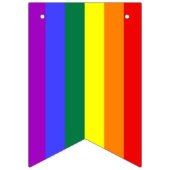 Rainbow Flag Frack Party Bunting Banner (Zweite Fahne)