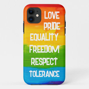 Rainbow Flag Gay Lesbian LGBT Case-Mate iPhone Hülle