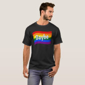 Rainbow Flag Gaybe Kind homosexueller Eltern T-Shirt (Vorne ganz)