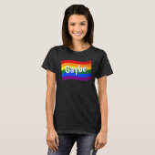Rainbow Flag Gaybe Kinder homosexueller Eltern sto T-Shirt (Vorne ganz)