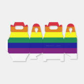 Rainbow-Flag-Hochzeit Geschenkschachtel (Ungefaltet)