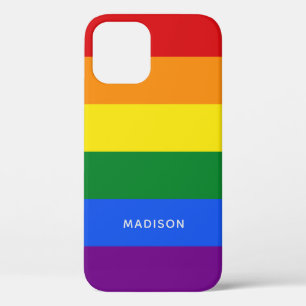 Rainbow Flag individuelle Name Case-Mate iPhone Hülle