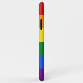 Rainbow Flag individuelle Name Case-Mate iPhone Hülle (Hinten/Rechts)