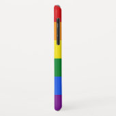 Rainbow Flag individuelle Name Case-Mate iPhone Hülle (Hinten/Links)
