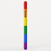 Rainbow Flag individuelle Name Case-Mate iPhone Hülle (Hinten/Rechts)