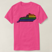 Rainbow Flag Kentucky TShirt (Design vorne)