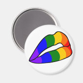 RAINBOW FLAG MAGNET (Vorderseite/Rückseite)