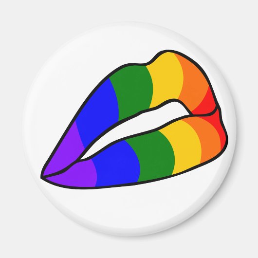 RAINBOW FLAG MAGNET (Vorne)