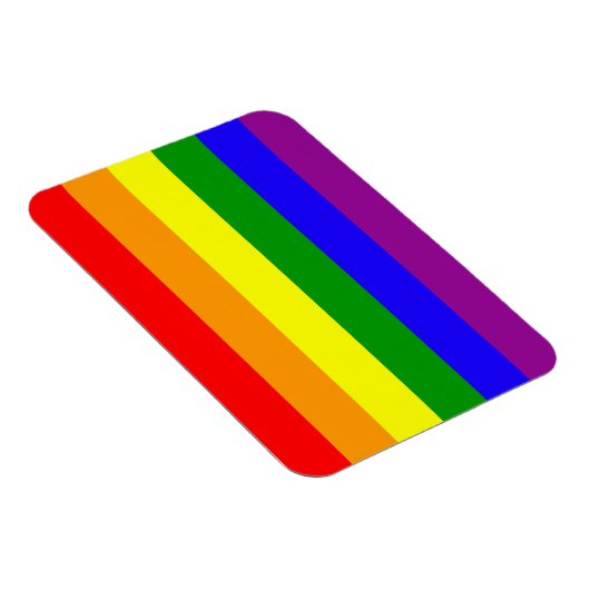 Rainbow-Flag-Magnet Magnet (Rechte Seite)