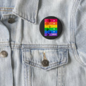 Rainbow-Flag mit geometrischer Herkunft Button (Beispiel)