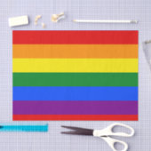 Rainbow-Flag-Papiere Seidenpapier (Handwerk)