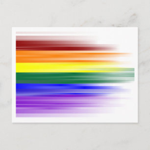 Rainbow Flag Postkarte
