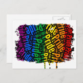 Rainbow Flag Postkarten - Maßgeschneiderte (Vorne/Hinten)