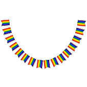 Rainbow Flag & Priade Parade Party / LGBT Communit Wimpelkette (Alle)