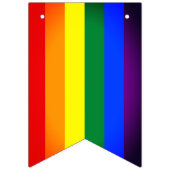 Rainbow Flag & Priade Parade Party / LGBT Communit Wimpelkette (Erste Fahne)
