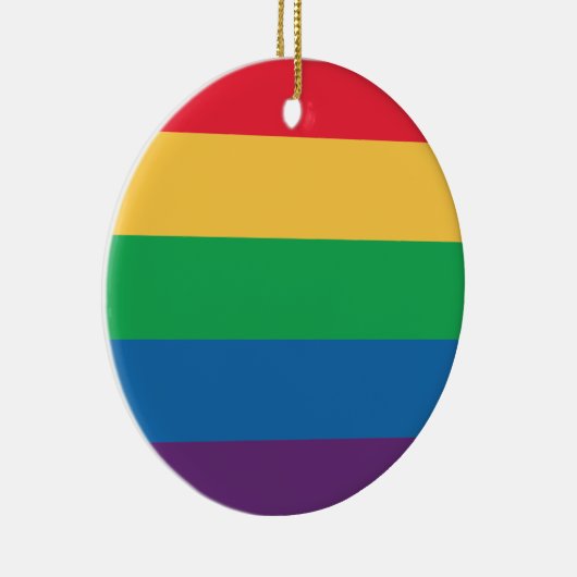 Rainbow Flag Pride Ornament (Rechts)