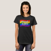 Rainbow Flag Proud VATER PFLAG Stolzer LGBTQ T-Shirt (Vorne ganz)