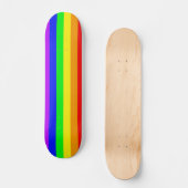 Rainbow Flag Skateboard (Vorderseite)