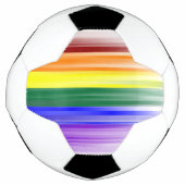 Rainbow Flag Soccer Ball (Vorderseite)