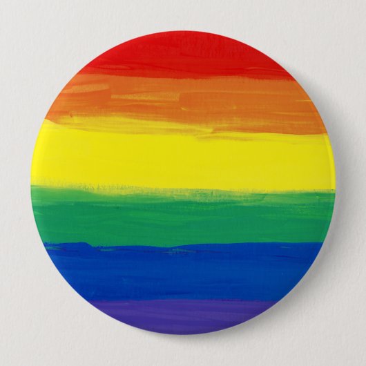 RAINBOW FLAG SQUARE ÖL PAAR BUTTON (Vorderseite)