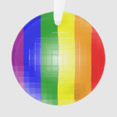 RAINBOW FLAG SQUARE TITEL ORNAMENT (Vorderseite)