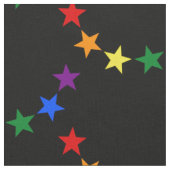 RAINBOW FLAG STARS II + Ihre Ideen Stoff (Nahaufnahme)