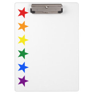 RAINBOW FLAG STARTEN + Ihre Ideen Klemmbrett