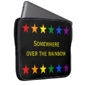 RAINBOW FLAG STARTEN + Ihre Ideen Laptopschutzhülle (Vorne Rechts)