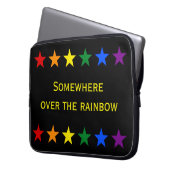 RAINBOW FLAG STARTEN + Ihre Ideen Laptopschutzhülle (Vorderseite Links)