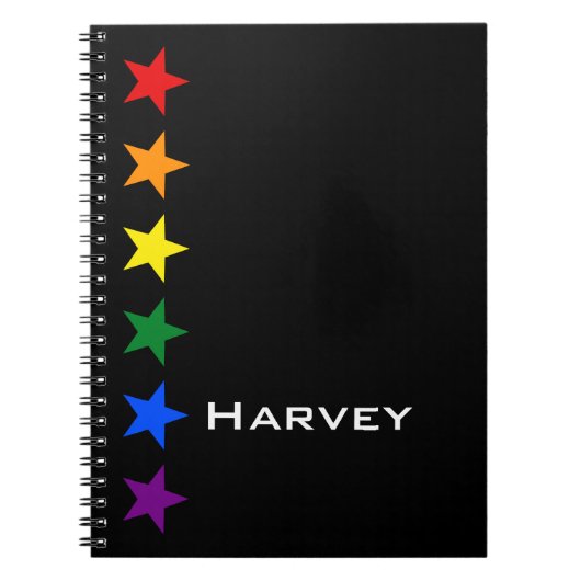 RAINBOW FLAG STARTEN + Ihre Ideen Notizblock (Vorderseite)