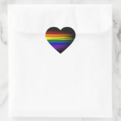 Rainbow Flag Sticker Sheet (Herz) (Tasche)