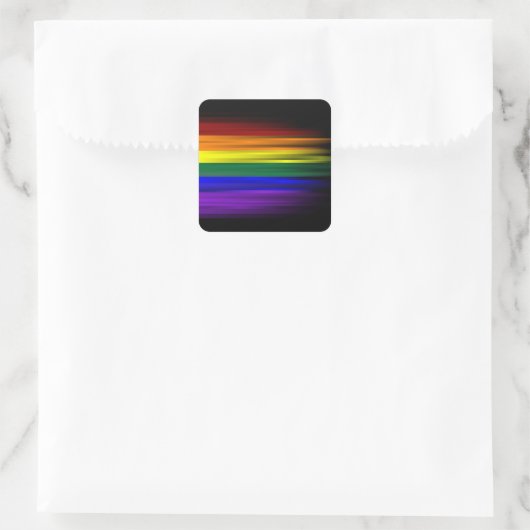 Rainbow Flag Sticker Sheet (Quadrat) (Tasche)