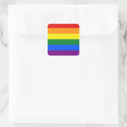 Rainbow Flag Stickers (Tasche)