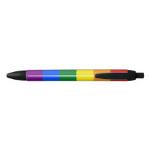 Rainbow-Flag-Stift mit benutzerdefiniertem Text Kugelschreiber (Rückseite)