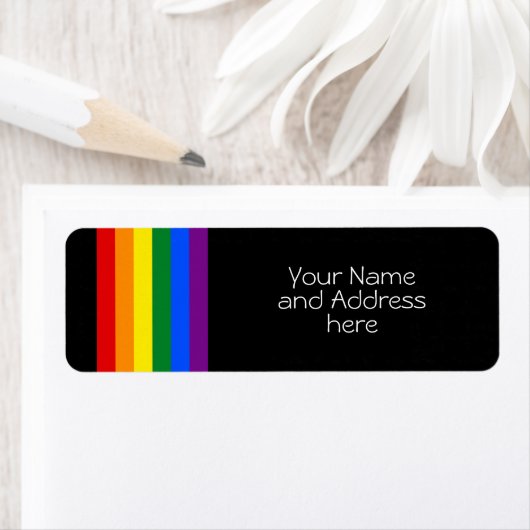 RAINBOW FLAG - STREIFEN - LGBT-Farben (Insitu)