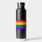 RAINBOW FLAG - STREIFEN - LGBT-Farben Trinkflasche (Rechts)