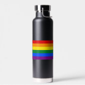RAINBOW FLAG - STREIFEN - LGBT-Farben Trinkflasche (Links)