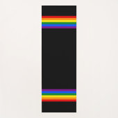 RAINBOW FLAG - STREIFEN - LGBT-Farben Yogamatte (Vorderseite)