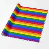 Rainbow Flag Wrapper Geschenkpapier (Ungerollt)