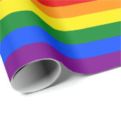 Rainbow Flag Wrapper Geschenkpapier (Rolleneckpunkt)