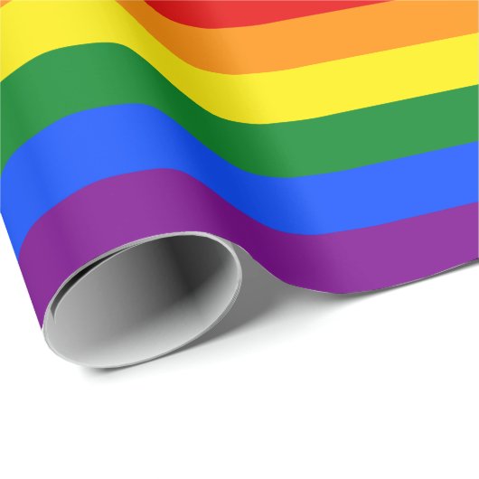 Rainbow Flag Wrapper Geschenkpapier (Rolleneckpunkt)