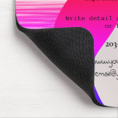 Rainbow Flame Promo Mouse Pad - HAMbWG Mousepad (Ecke)