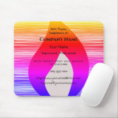 Rainbow Flame Promo Mouse Pad - HAMbWG Mousepad (Mit Mouse)