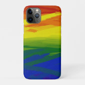Rainbow Flames Gradient Case-Mate iPhone Hülle (Rückseite)